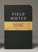 Field Notes 2-Pack Pitch Black Note Book - Ruled (Large)