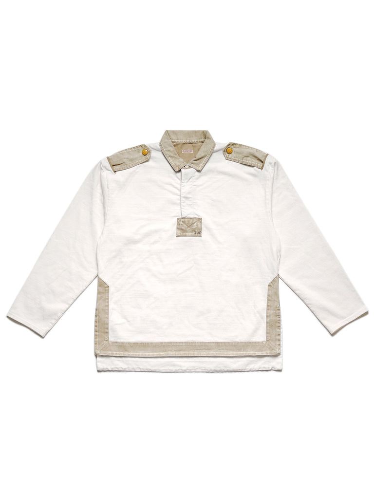 Kapital 16 / -Tianzhu Seagull Rugby Shirt - White