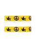 Kapital Peace pattern knee high stop - Yellow