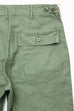 Orslow US Army Fatigue Short - Green
