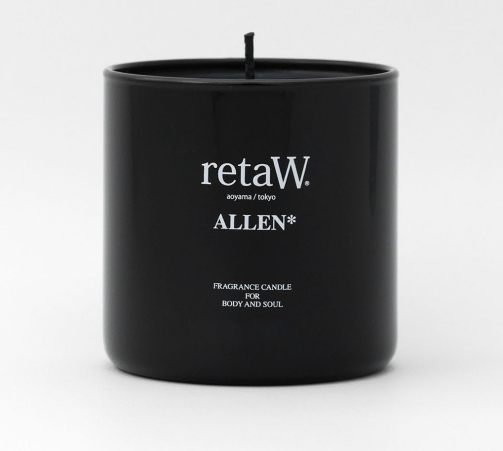 retaW Fragrance Candle - ALLEN* BLACK