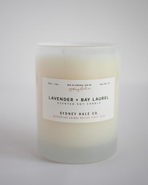 Sydney Hale Candle - Lavender + Bay Laurel