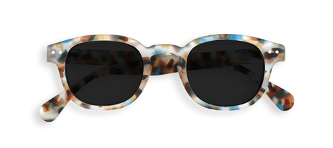 Izipizi Sunglasses #C Soft Grey Lenses - Blue Tortoise