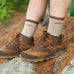 Darn Tough Men's Hiker Micro Crew Midweight Hiking Sock 1466 - Olive