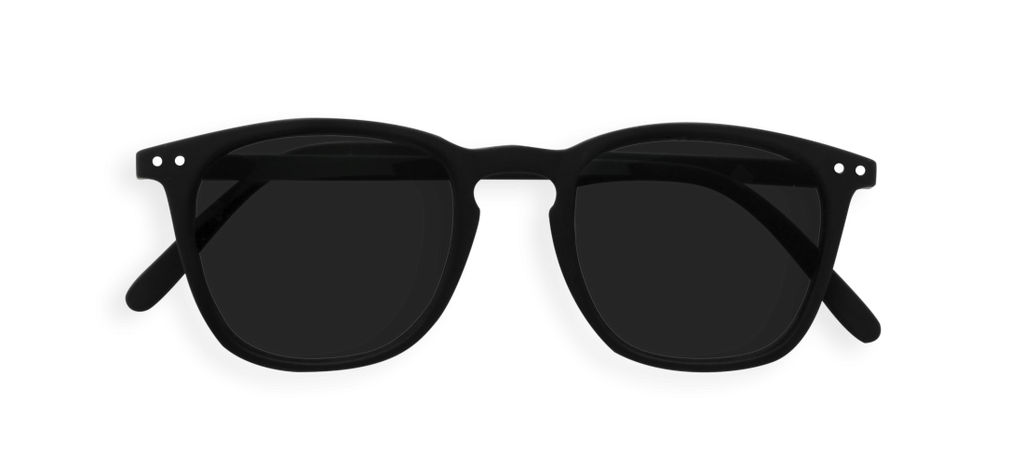 Izipizi Sunglasses #E Soft Grey Lenses - Black