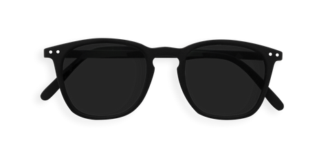 Izipizi Sunglasses #E Soft Grey Lenses - Black