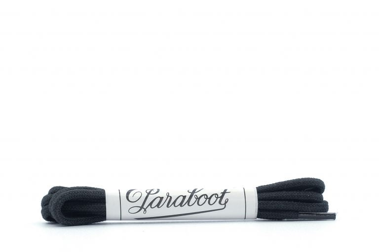 Paraboot Pair of Round Replacement Laces -Noir