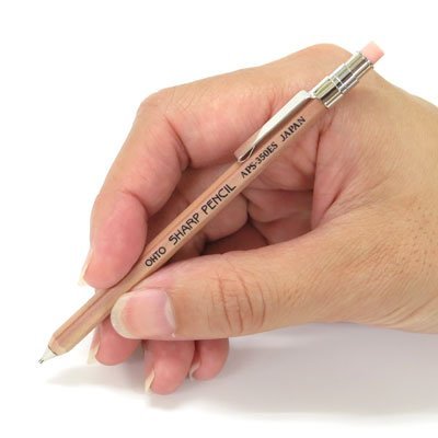 OHTO Wooden Mechanical Pencil - 0.5 mm - Natural - Totem Brand Co.