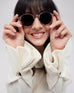 Izipizi Sunglasses #D Soft Grey Lenses - Light Tortoise